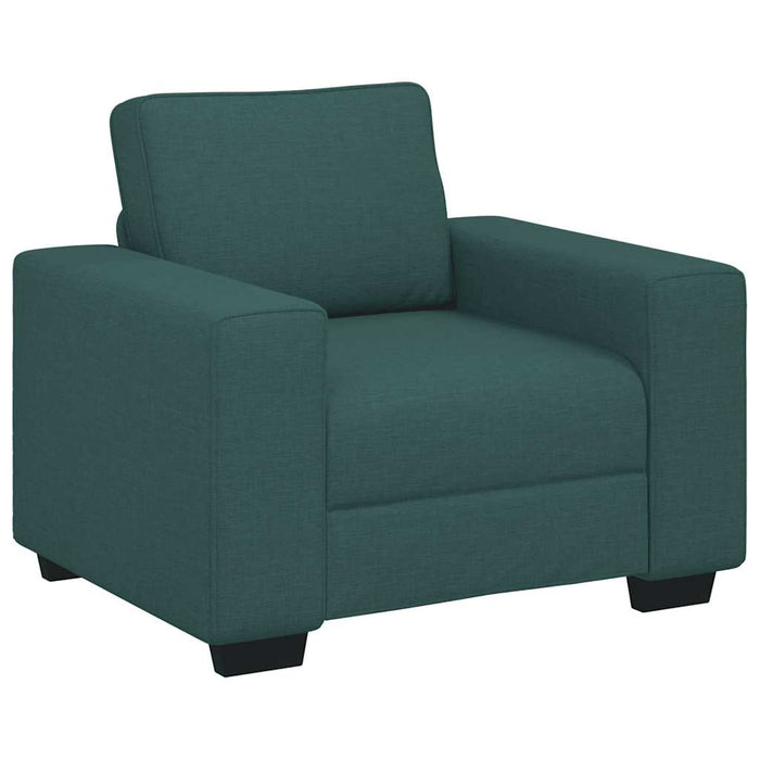 Canapea fotoliu verde închis 100x77x82 cm, material textil - WALTI WALTI