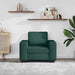 Canapea fotoliu verde închis 100x77x82 cm, material textil - WALTI WALTI