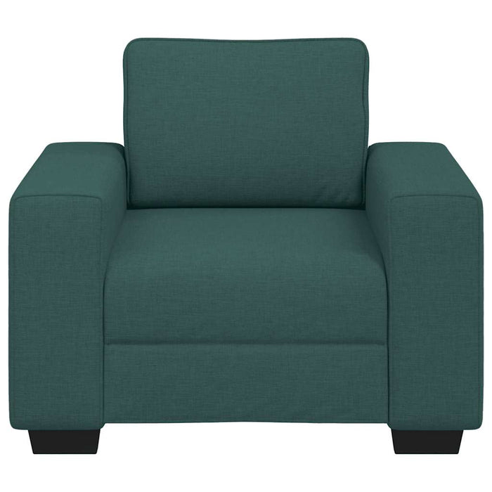 Canapea fotoliu verde închis 100x77x82 cm, material textil - WALTI WALTI