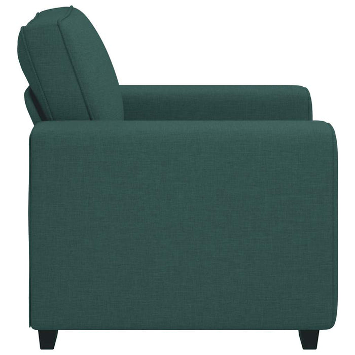 Canapea fotoliu verde închis 100x77x82 cm, material textil - WALTI WALTI