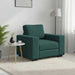 Canapea fotoliu verde închis 100x77x82 cm, material textil - WALTI WALTI