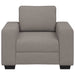 Canapea fotoliu gri taupe 100x77x82 cm, material textil - WALTI WALTI