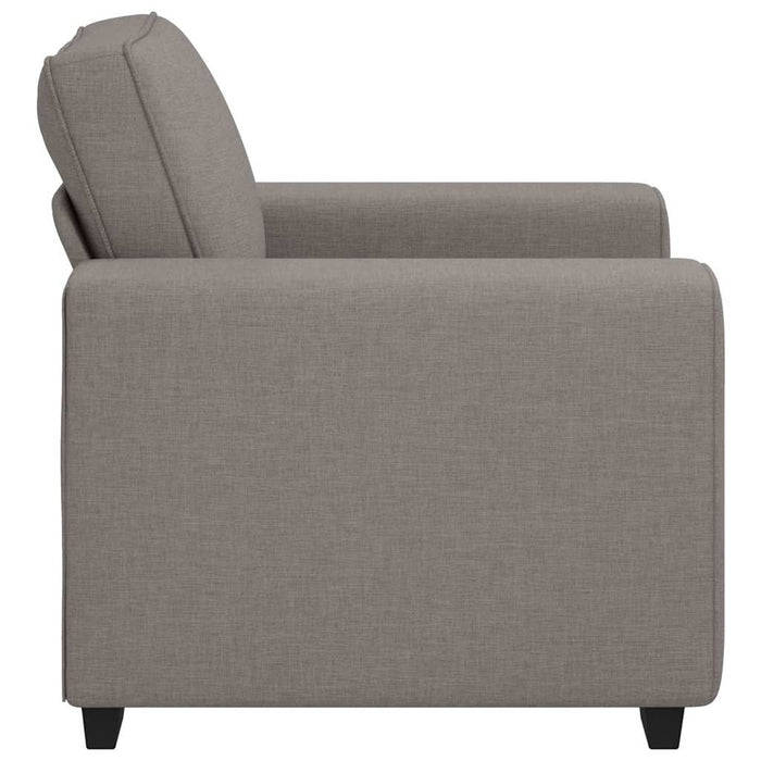 Canapea fotoliu gri taupe 100x77x82 cm, material textil - WALTI WALTI