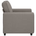 Canapea fotoliu gri taupe 100x77x82 cm, material textil - WALTI WALTI