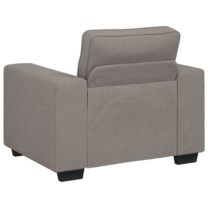 Canapea fotoliu gri taupe 100x77x82 cm, material textil - WALTI WALTI