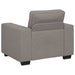 Canapea fotoliu gri taupe 100x77x82 cm, material textil - WALTI WALTI