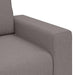 Canapea fotoliu gri taupe 100x77x82 cm, material textil - WALTI WALTI