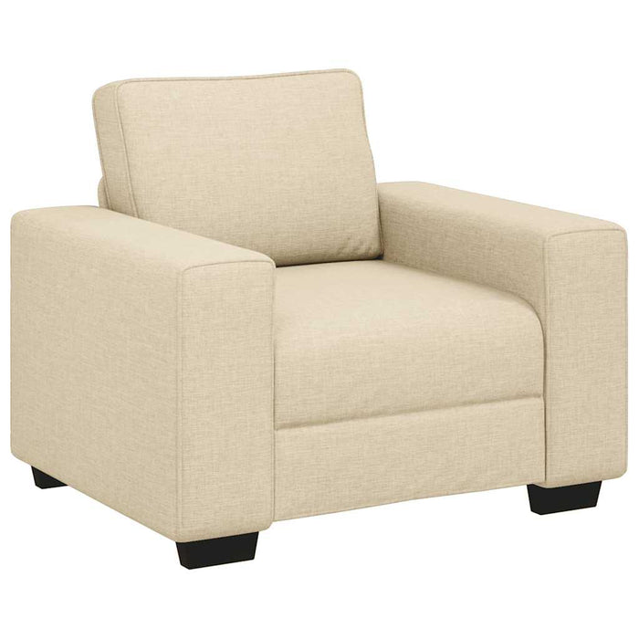 Canapea fotoliu crem 100x77x82 cm material textil - WALTI WALTI