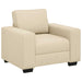 Canapea fotoliu crem 100x77x82 cm material textil - WALTI WALTI