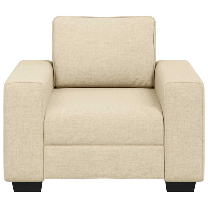 Canapea fotoliu crem 100x77x82 cm material textil - WALTI WALTI