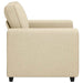 Canapea fotoliu crem 100x77x82 cm material textil - WALTI WALTI