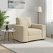 Canapea fotoliu crem 100x77x82 cm material textil - WALTI WALTI