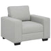 Canapea fotoliu gri nor 100x77x82 cm material textil - WALTI WALTI