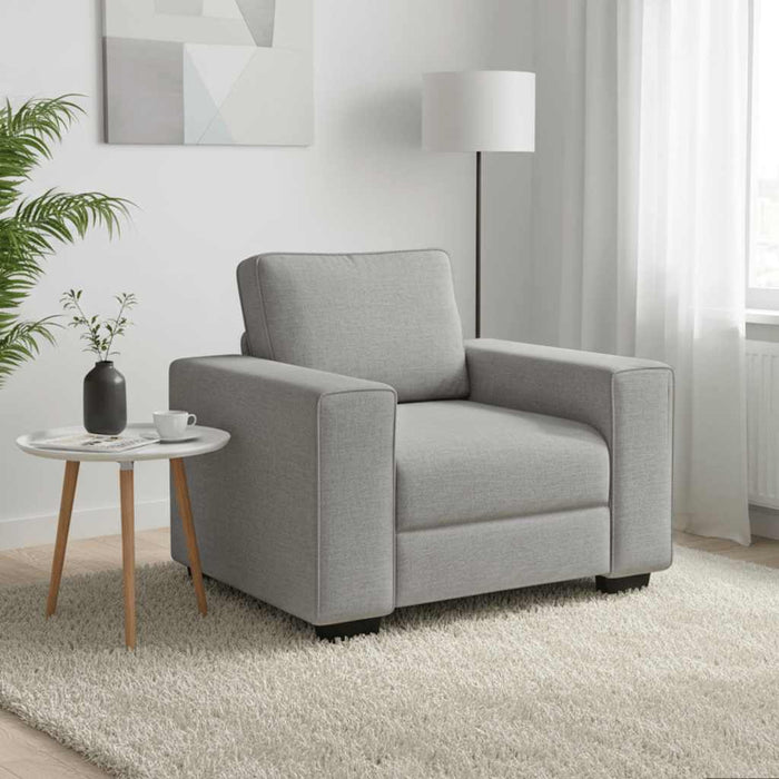 Canapea fotoliu gri nor 100x77x82 cm material textil - WALTI WALTI