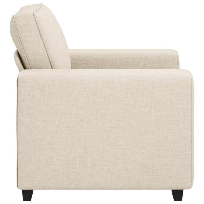 Fotoliu Bej 100 cm Material textil din in WALTI