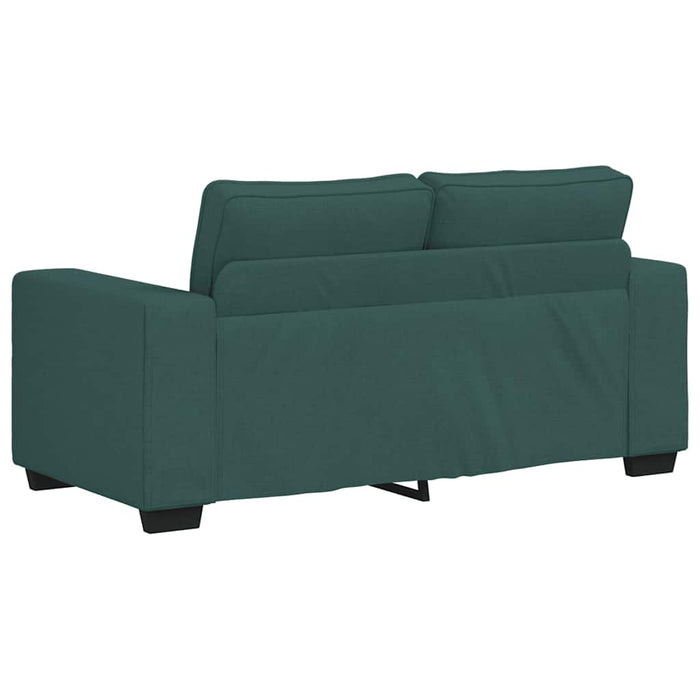 Canapea cu 2 locuri, verde închis, 160x77x82 cm, material textil WALTI