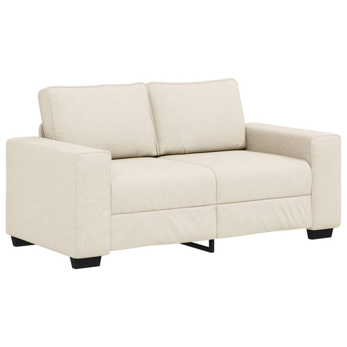 Canapea cu 2 locuri Bej 160 cm Material textil din in WALTI
