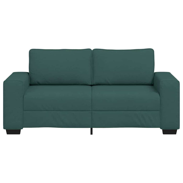 Canapea cu 2 locuri, verde închis, 180x77x82 cm, material textil WALTI