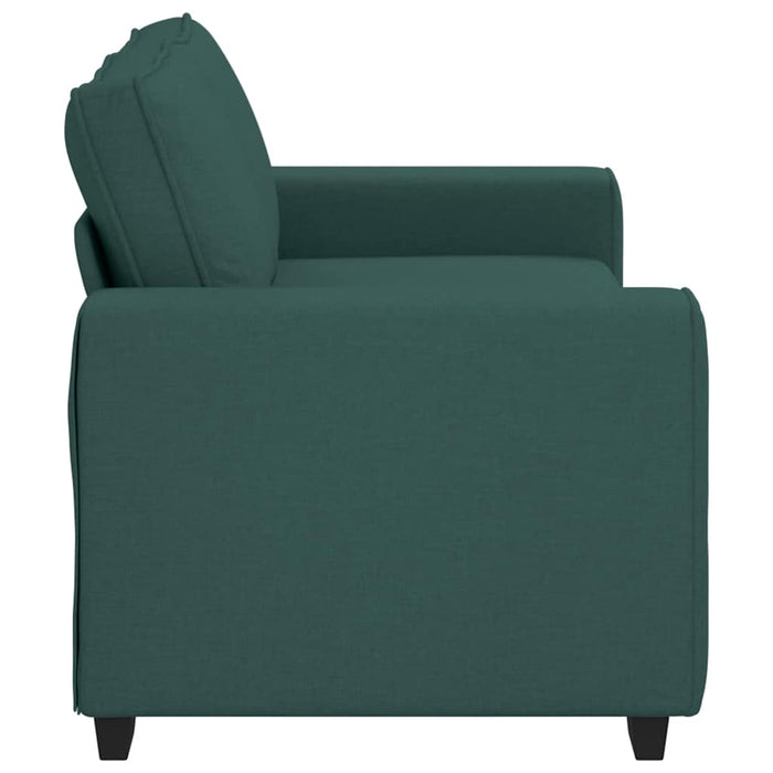 Canapea cu 2 locuri, verde închis, 180x77x82 cm, material textil WALTI
