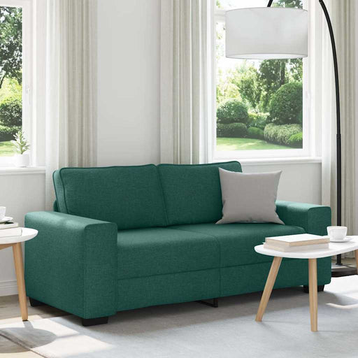 Canapea cu 2 locuri, verde închis, 180x77x82 cm, material textil - WALTI WALTI