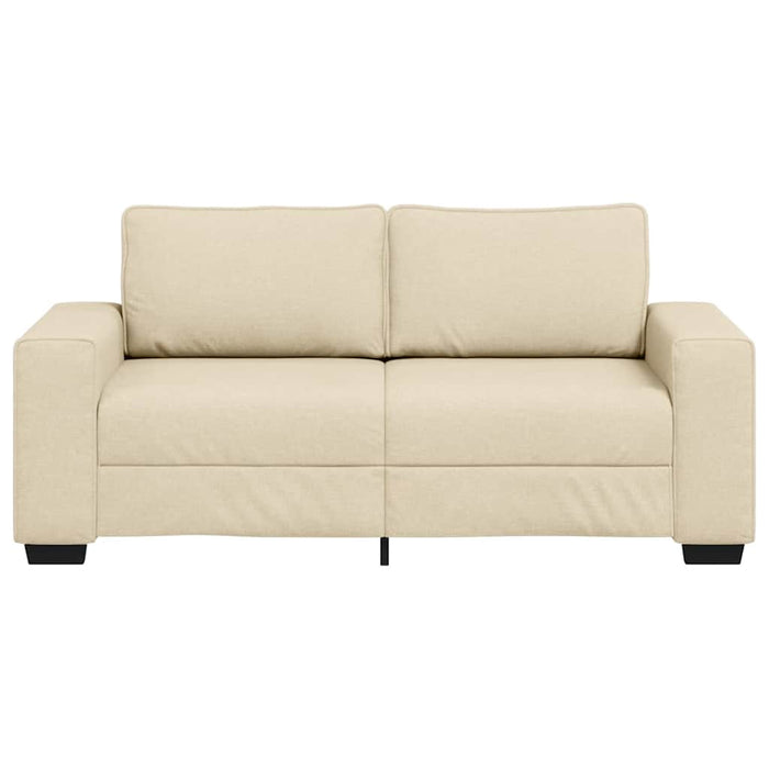 Canapea cu 2 locuri, crem, 180x77x82 cm, material textil WALTI