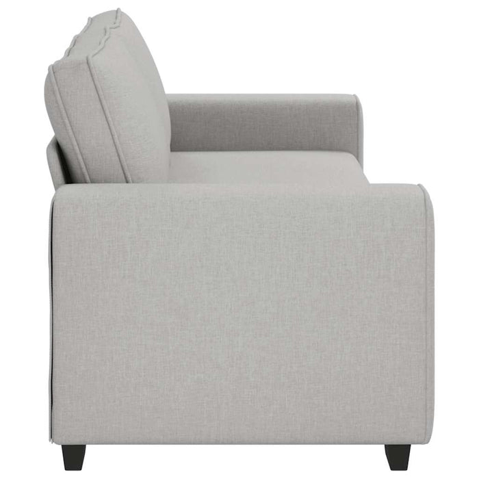Canapea cu 3 locuri, gri nor, 220x77x82 cm, material textil WALTI
