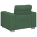 Canapea fotoliu verde închis 100x77x82 cm, material catifea reiată - WALTI WALTI