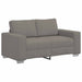 Canapea extensibilă gri deschis 160x77x82 cm, material catifea reiată - WALTI WALTI