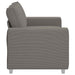 Canapea extensibilă gri deschis 160x77x82 cm, material catifea reiată - WALTI WALTI