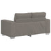 Canapea extensibilă gri deschis 160x77x82 cm, material catifea reiată - WALTI WALTI