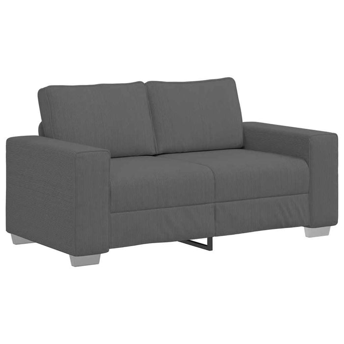Canapea lovesea gri închis 160x77x82 cm țesătură velur WALTI