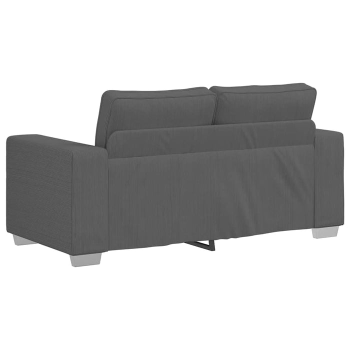 Canapea lovesea gri închis 160x77x82 cm țesătură velur WALTI