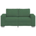 Canapea extensibilă verde închis 160x77x82 cm, material catifea reiată - WALTI WALTI