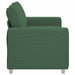 Canapea extensibilă verde închis 160x77x82 cm, material catifea reiată - WALTI WALTI