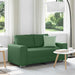 Canapea extensibilă verde închis 160x77x82 cm, material catifea reiată - WALTI WALTI
