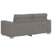 Canapea extensibilă gri deschis 180x77x82 cm, material catifea reiată - WALTI WALTI