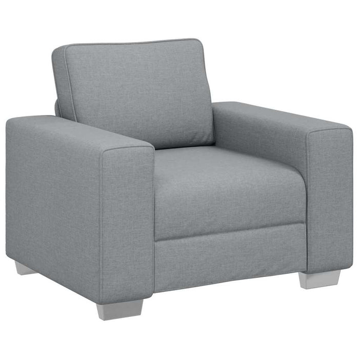 Canapea 59cm Gri deschis țesătură - WALTI WALTI