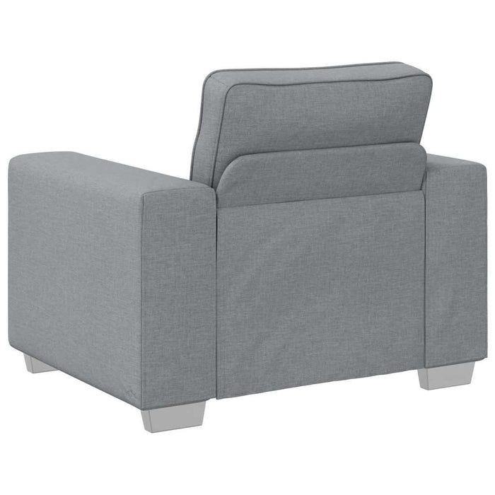 Canapea 59cm Gri deschis țesătură - WALTI WALTI
