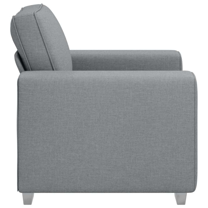 Canapea 59cm Gri deschis țesătură - WALTI WALTI