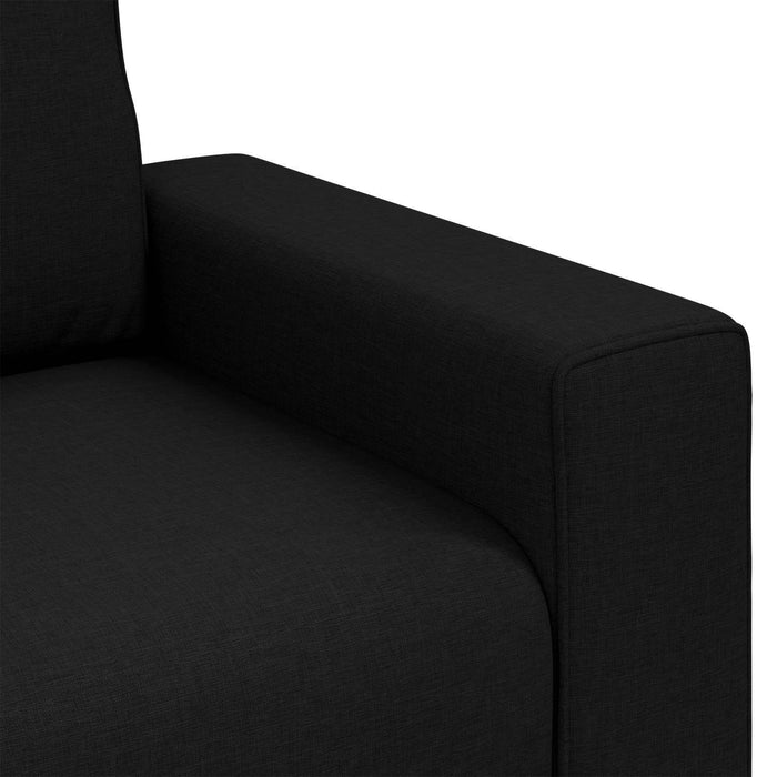 Canapea 59cm Negru țesătură - WALTI WALTI