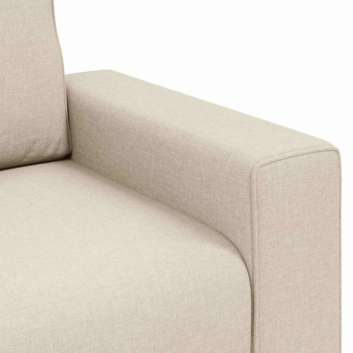 Canapea Bej 100 x 77 x 82 cm Material textil din in - WALTI WALTI