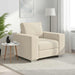 Canapea Bej 100 x 77 x 82 cm Material textil din in - WALTI WALTI