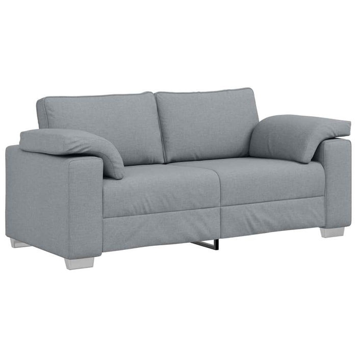 Canapea 140cm Gri deschis țesătură - WALTI WALTI