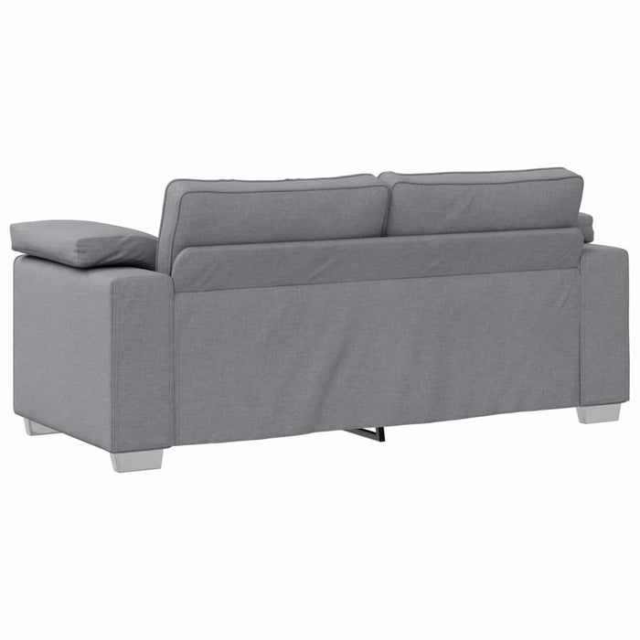 Canapea 140cm Gri deschis țesătură - WALTI WALTI