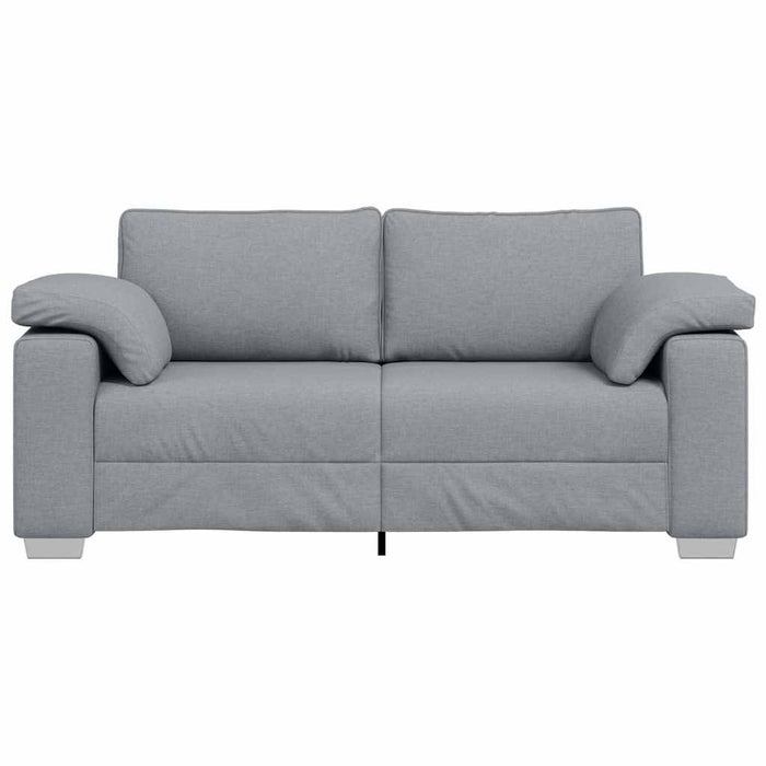 Canapea 140cm Gri deschis țesătură - WALTI WALTI