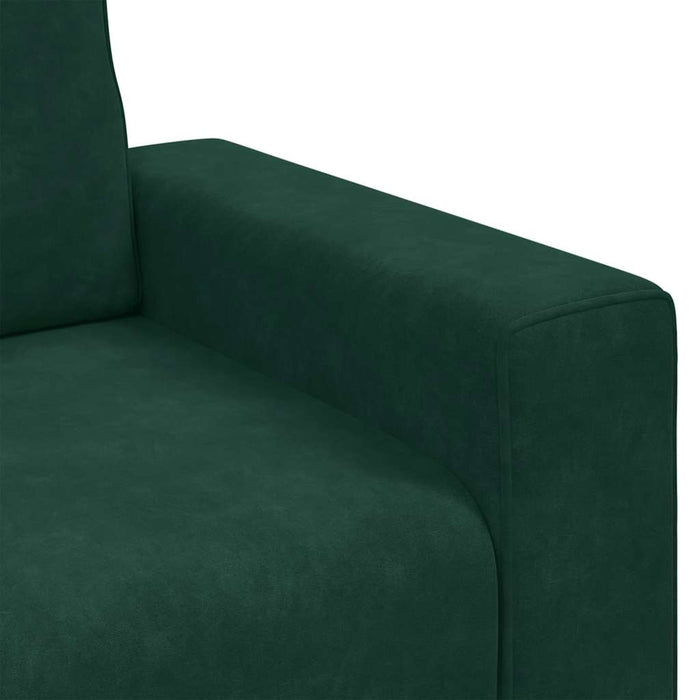 Canapea fotoliu verde închis 100x77x82 cm catifea - WALTI WALTI