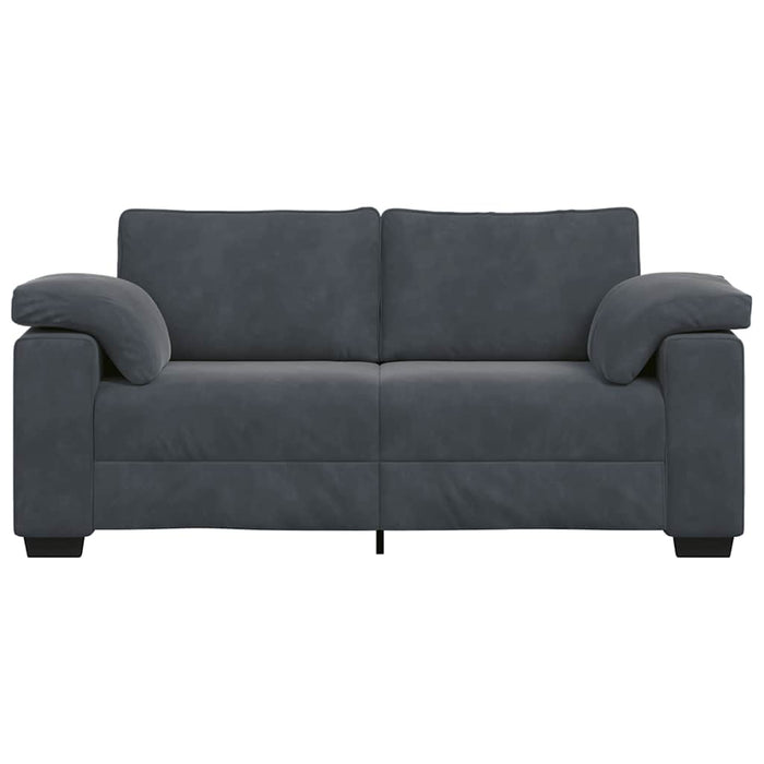 Canapea lovesea gri închis 180x77x82 cm catifea WALTI