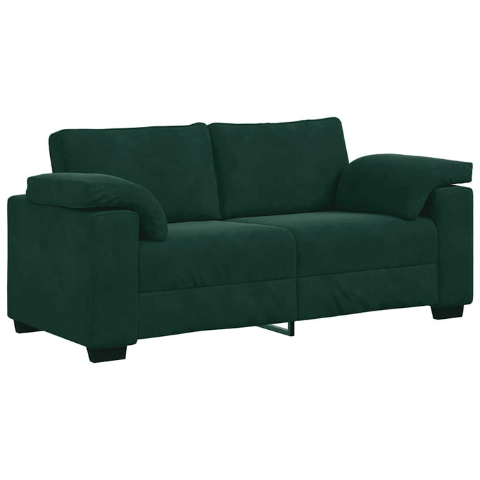 Canapea extensibilă verde închis 180x77x82 cm catifea - WALTI WALTI