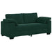 Canapea extensibilă verde închis 180x77x82 cm catifea - WALTI WALTI