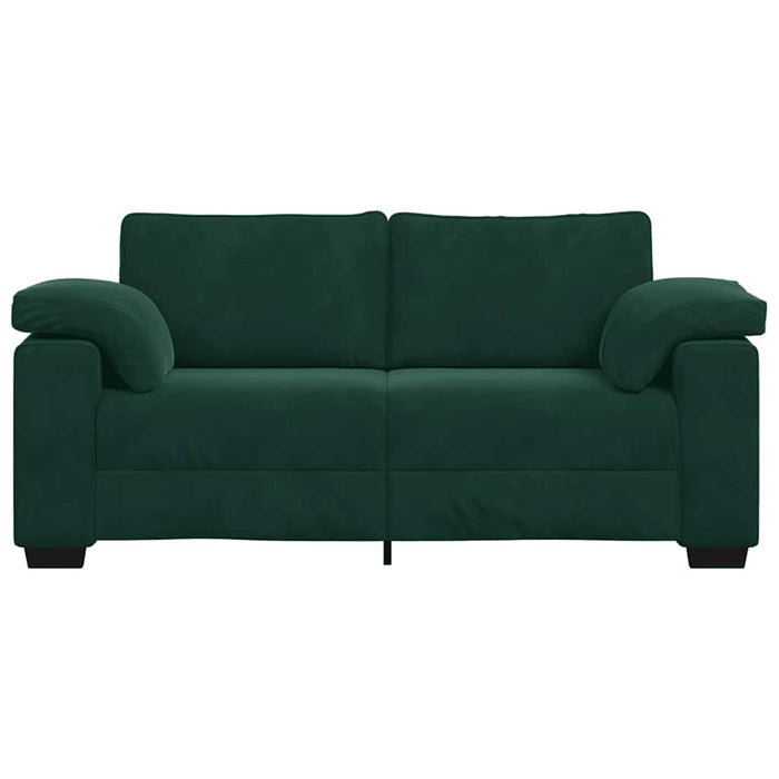 Canapea extensibilă verde închis 180x77x82 cm catifea - WALTI WALTI